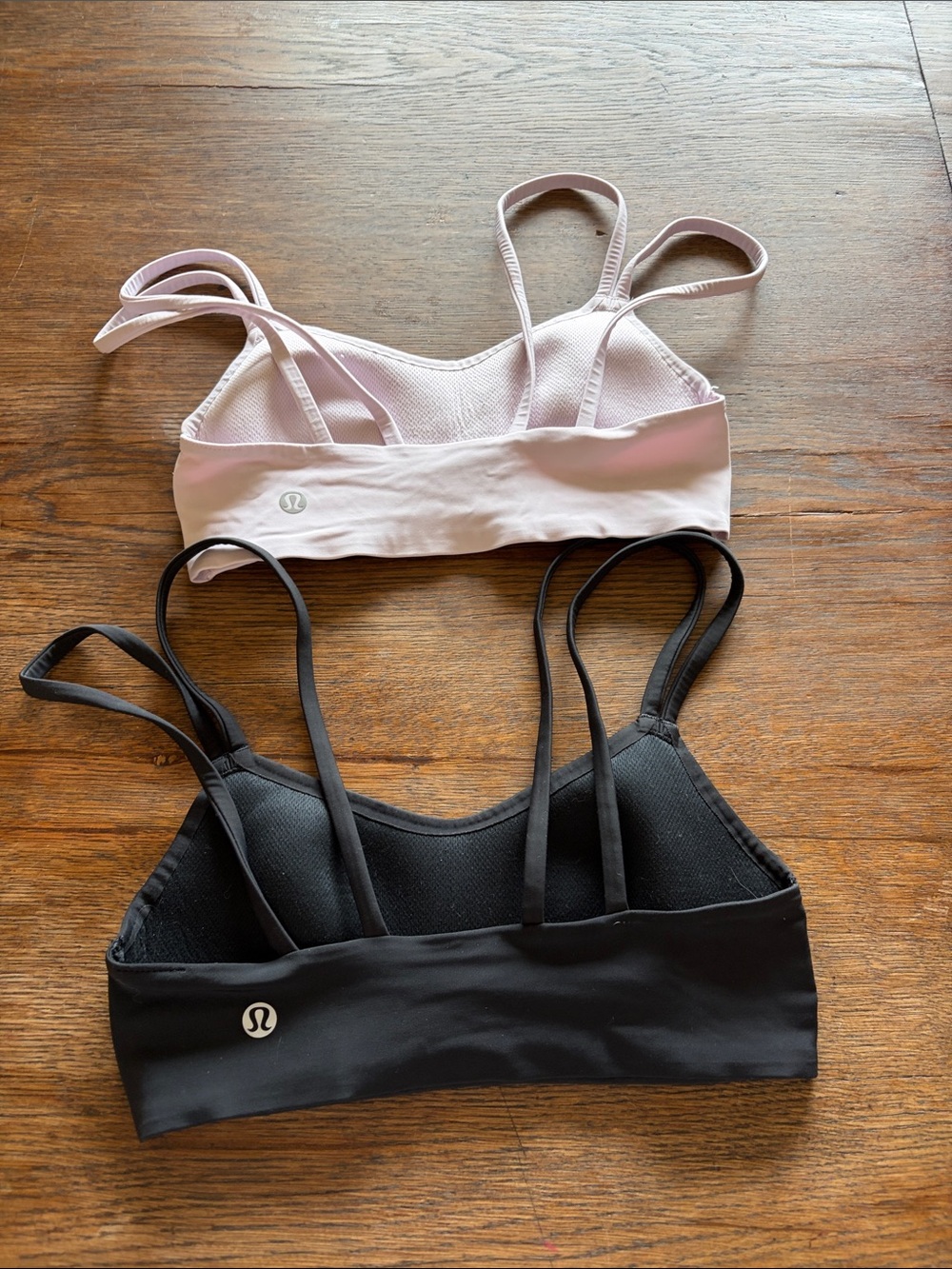 Lululemon Size 0 
Soft Support Bralette - Pink and Black - Picture 2 of 2